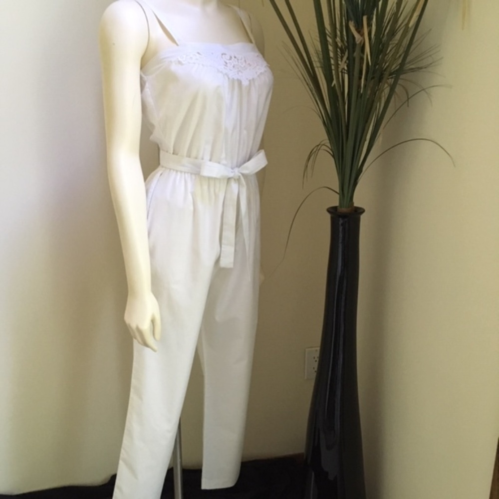 White Jumpsuit